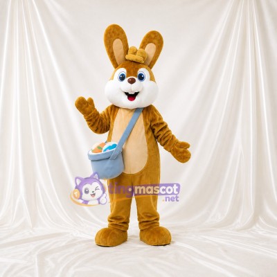 Rabbit Mascot Costume Full Body for Adults Christmas