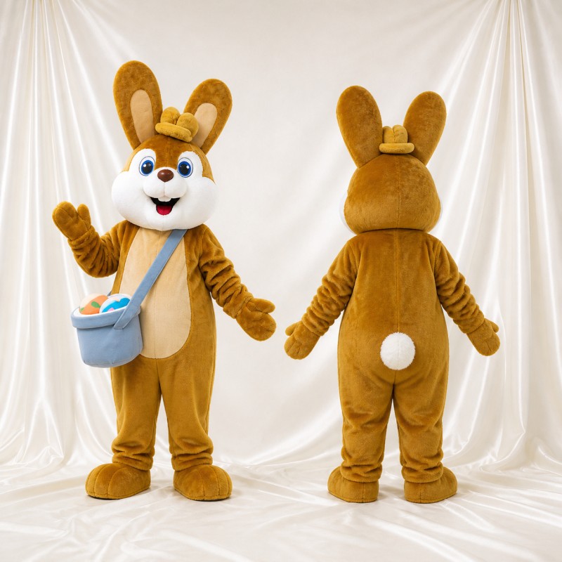 Rabbit Mascot Costume Full Body for Adults Christmas