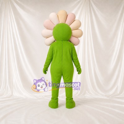Flower Mascot Costume Full Body for Adults School Events