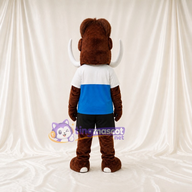 Mammoth Mascot Costume Full Body for Adults Sports Events