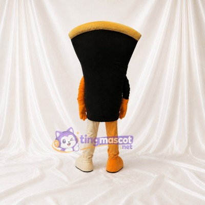 Yellow Pizza Slice Mascot Costume Full Body for Adults Food Events