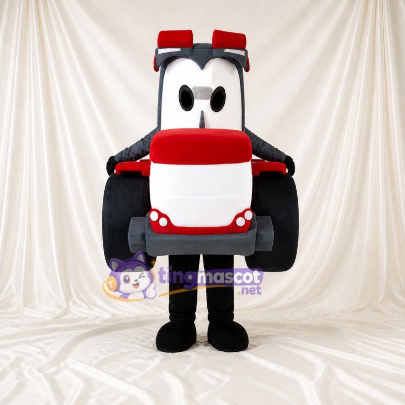 Tractor Mascot Costume Full Body for Adults Food Events