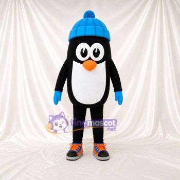 Penguin Mascot Costume Full Body for Adults Christmas