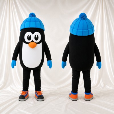 Penguin Mascot Costume Full Body for Adults Christmas