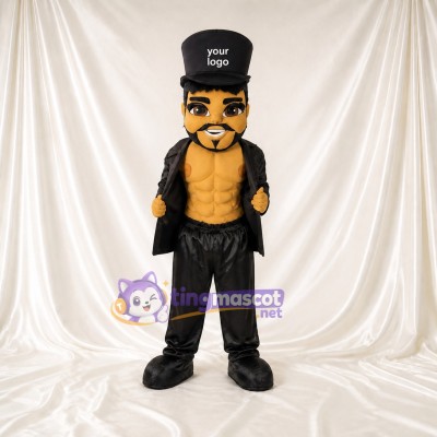 Magician Character Mascot Costume Full Body for Adults Stage Events