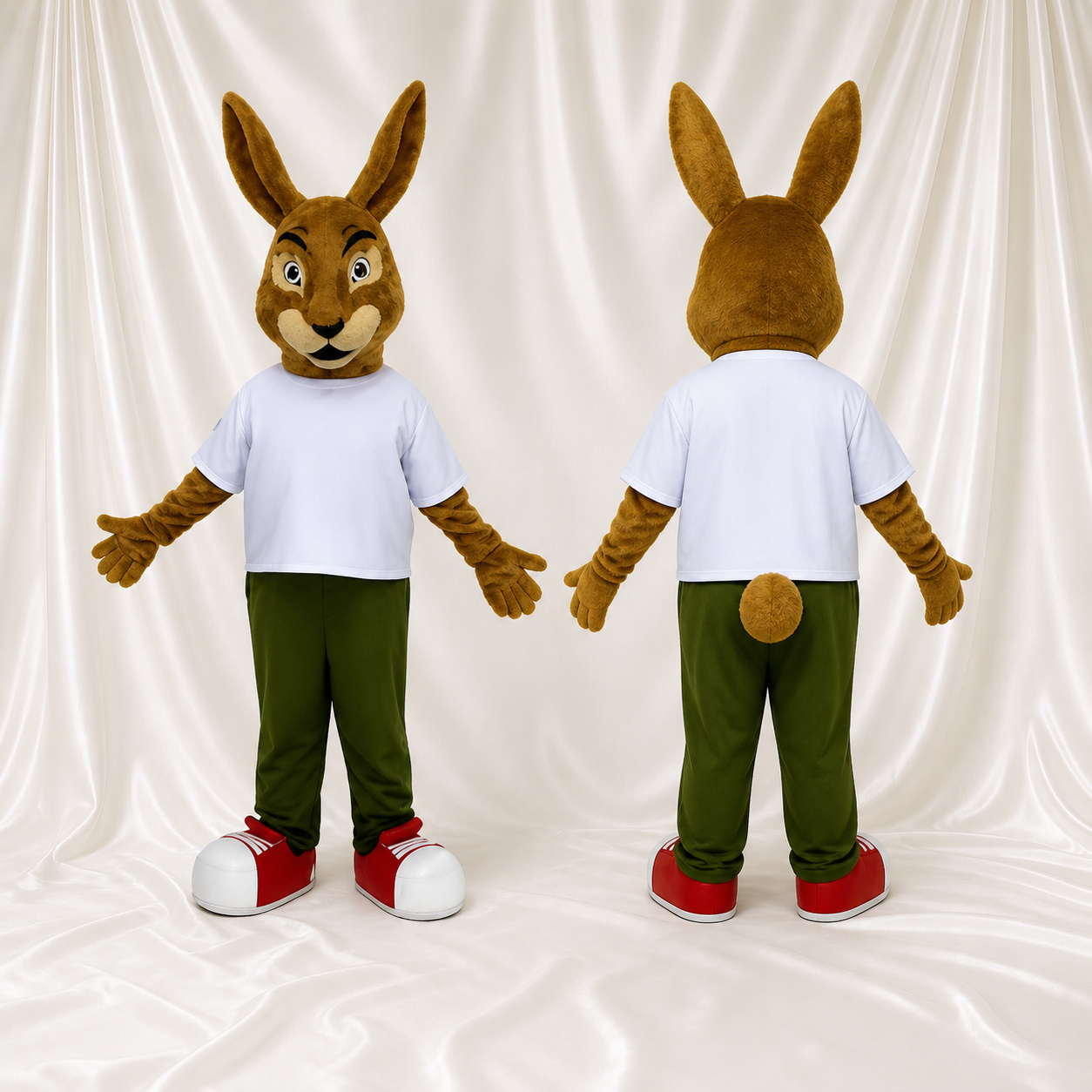 Lapin Costume de mascotte intégral pour adultes Événements sportifs Lapin Costume de mascotte intégral pour adultes Événements sportifs