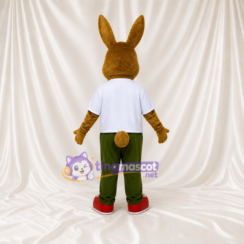 Rabbit Mascot Costume Full Body for Adults Sports Events