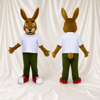 Lapin Costume de mascotte intégral pour adultes Événements sportifs