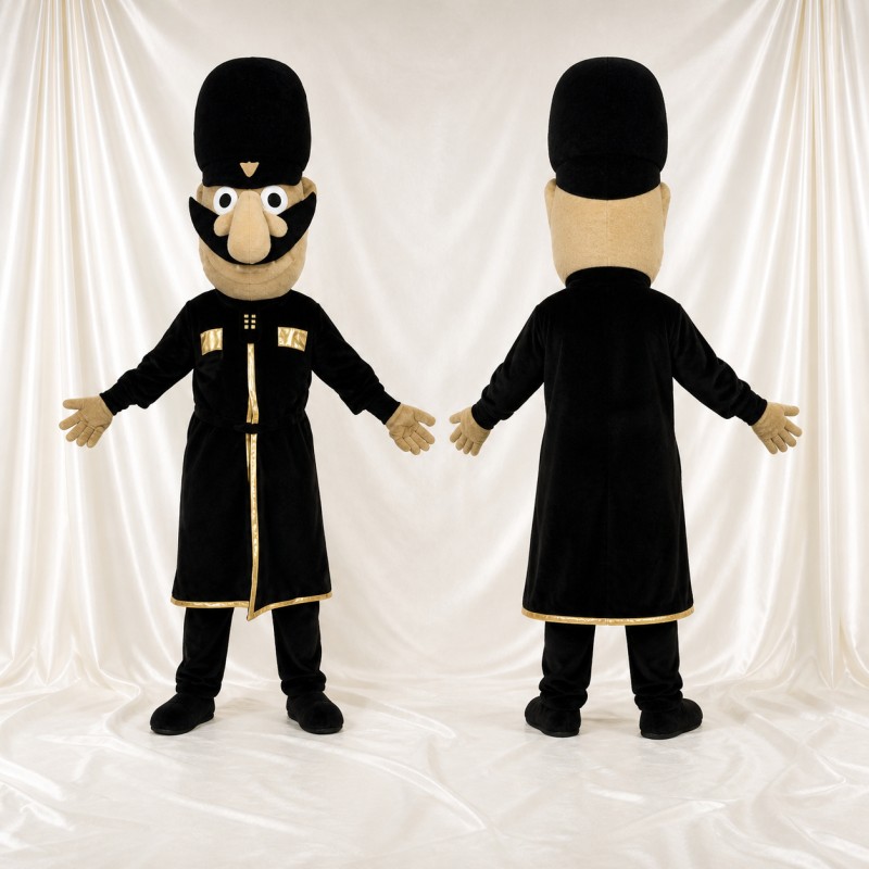 Ceremonial Guard Mascot Costume Full Body for Adults Museums