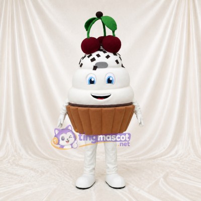 Cupcake Mascot Costume Full Body for Adults Events