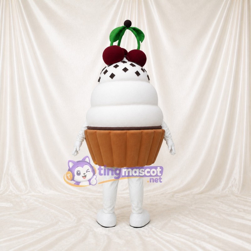 Cupcake Mascot Costume Full Body for Adults Events