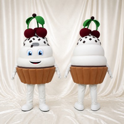 Cupcake Mascot Costume Full Body for Adults Events