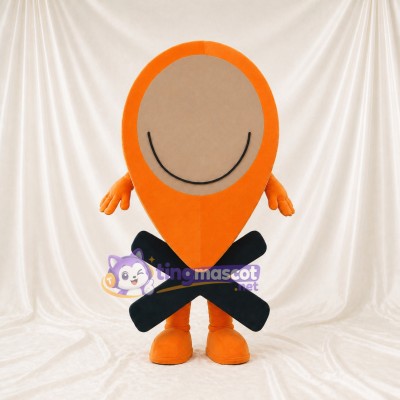 Location Pin Mascot Costume Full Body for Adults Trade Shows