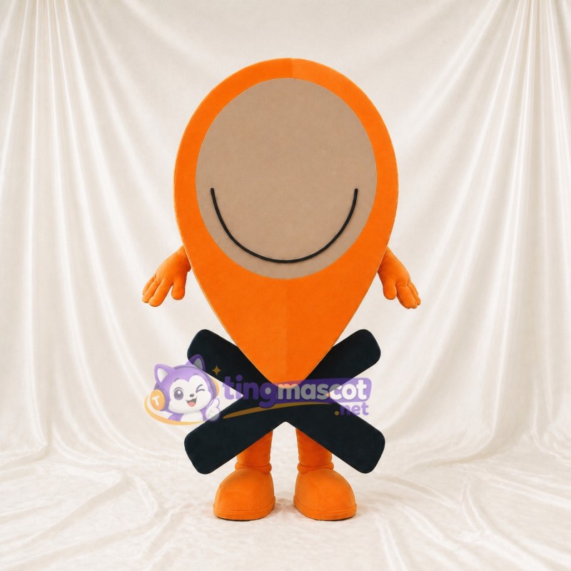 Location Pin Mascot Costume Full Body for Adults Trade Shows
