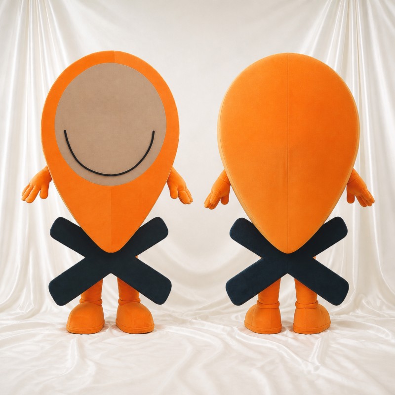 Location Pin Mascot Costume Full Body for Adults Trade Shows