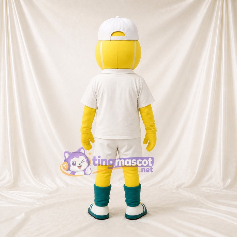 Yellow Boy Character Mascot Costume Full Body for Adults Sports Events