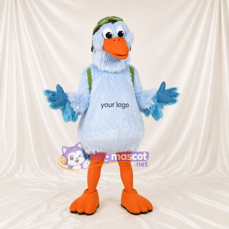 Goose Mascot Costume Full Body for Adults School Events
