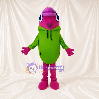 Green Insect Mascot Costume Full Body for Adults School Events