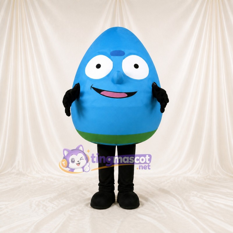 Blob Character Mascot Costume Full Body for Adults Tech Events