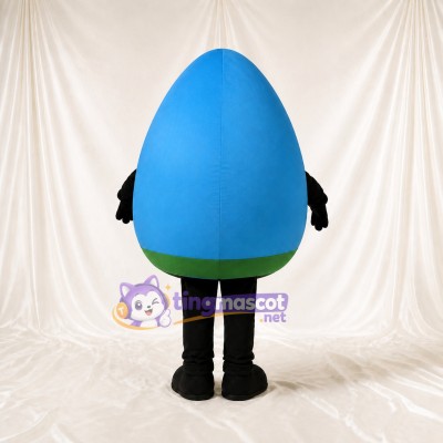 Blob Character Mascot Costume Full Body for Adults Tech Events