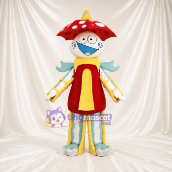 Personnage Champignon Costume de mascotte intégral pour adultes Événements en Plein Air