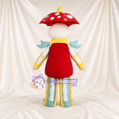 Mushroom Character Mascot Costume Full Body for Adults Outdoor Events