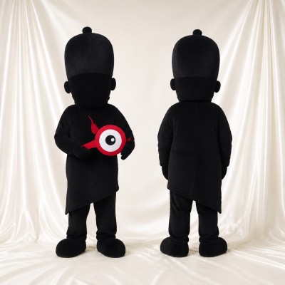 Abstract Character Mascot Costume Full Body for Adults Stage Events