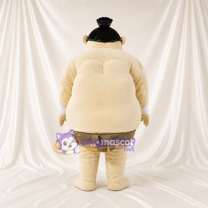 Sumo Wrestler Mascot Costume Full Body for Adults Stage Events