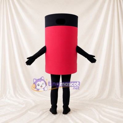 Battery Character Mascot Costume Full Body for Adults Trade Shows