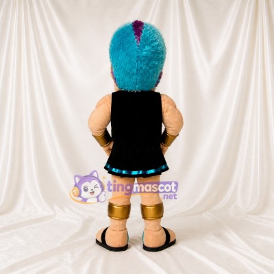 Warrior Character Mascot Costume Full Body for Adults Outdoor Events