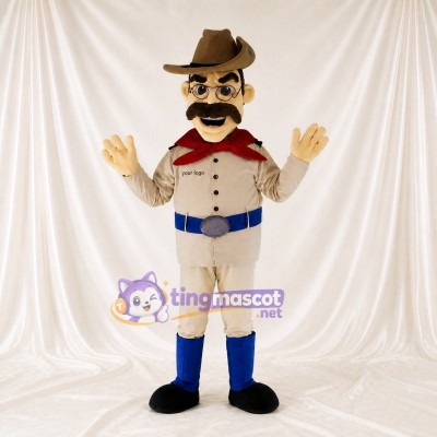 Ranger Character Mascot Costume Full Body for Adults Museums