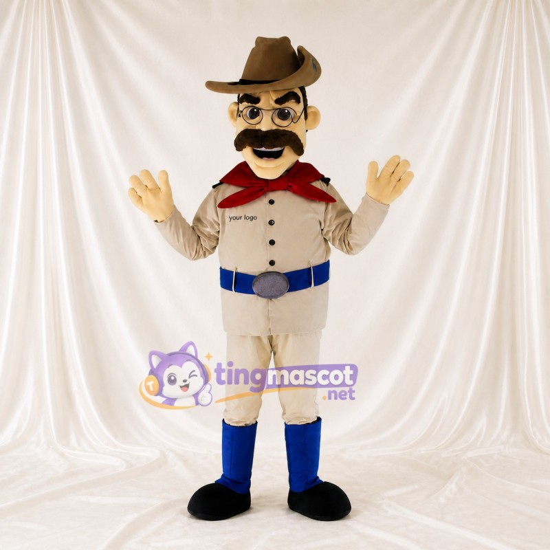 Ranger Character Mascot Costume Full Body for Adults Museums
