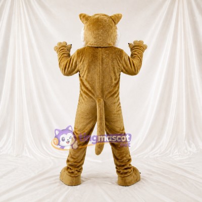 Cougar Costume de mascotte intégral pour adultes Événements sportifs