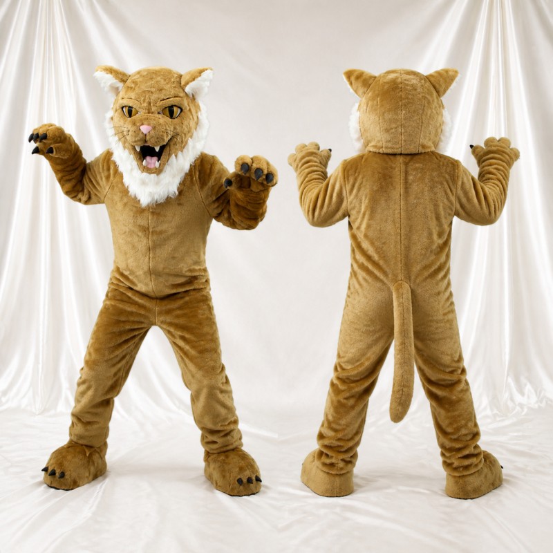 Cougar Costume de mascotte intégral pour adultes Événements sportifs