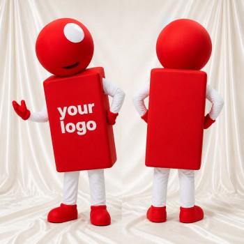 Personnage du panneau Costume de mascotte intégral pour adultes Salons professionnels