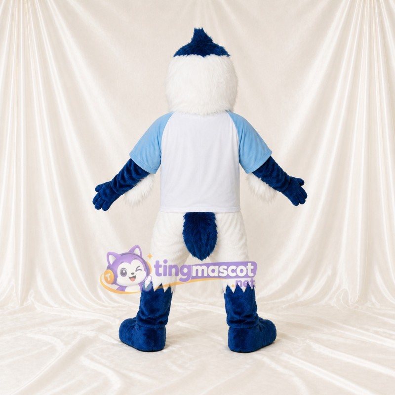 Yeti Mascot Costume Full Body for Adults Sports Events