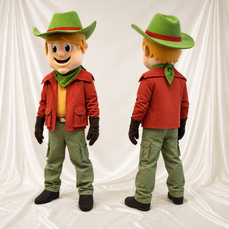 Ranger Character Mascot Costume Full Body for Adults Outdoor Events
