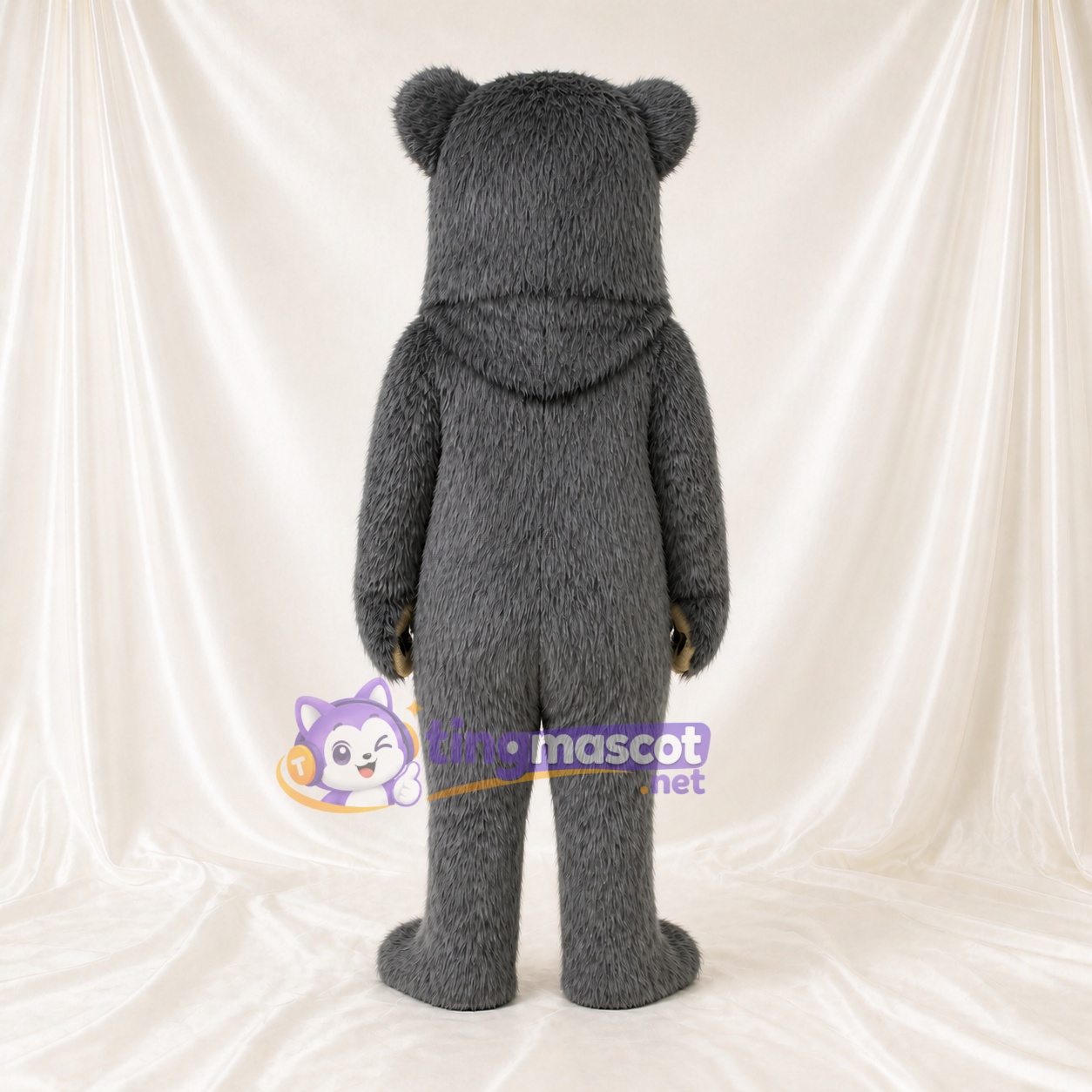Gray Sloth Mascot Costume Full Body for Adults Zoos Gray Sloth Mascot Costume Full Body for Adults Zoos