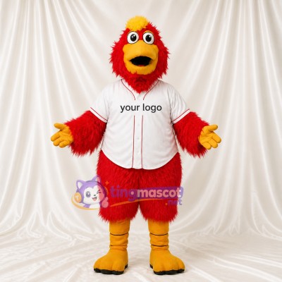 Oiseau Rouge Costume de mascotte intégral pour adultes Événements sportifs