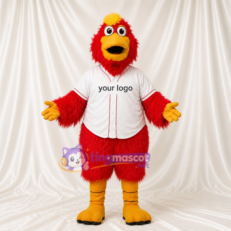 Oiseau Rouge Costume de mascotte intégral pour adultes Événements sportifs