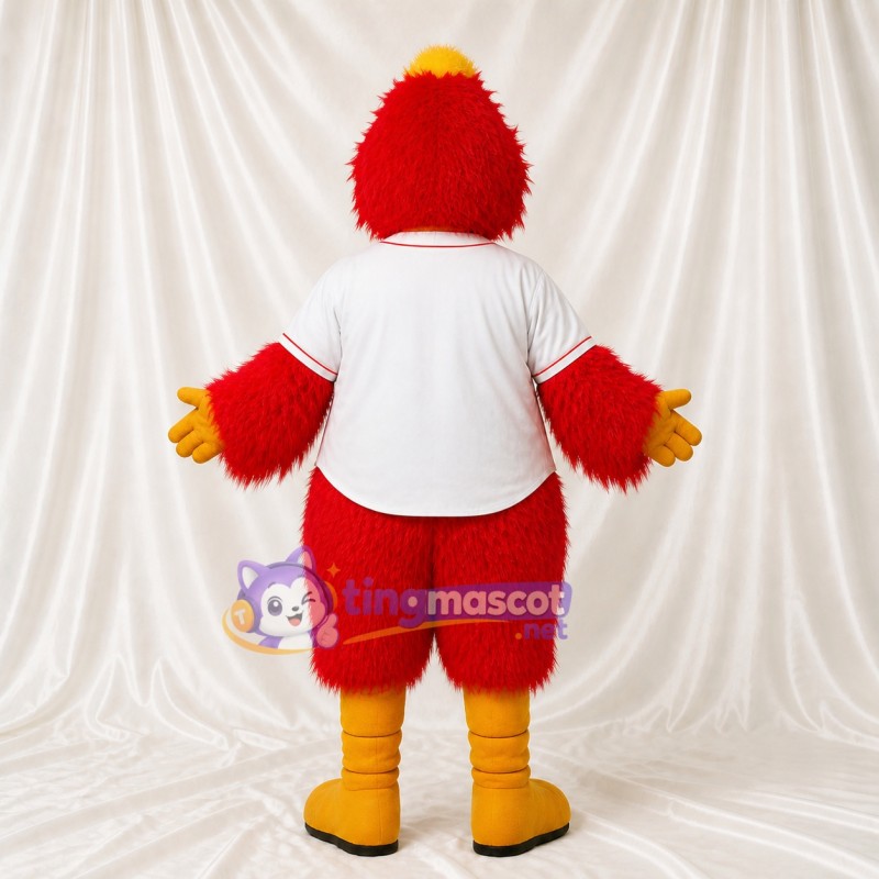 Oiseau Rouge Costume de mascotte intégral pour adultes Événements sportifs