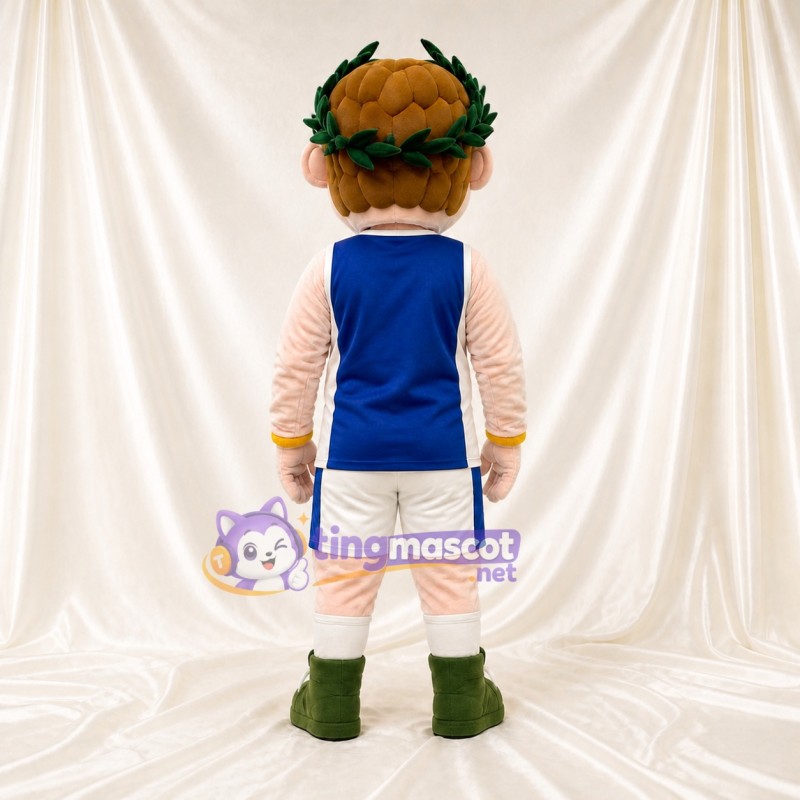 Athlete Character Mascot Costume Full Body for Adults Sports Events