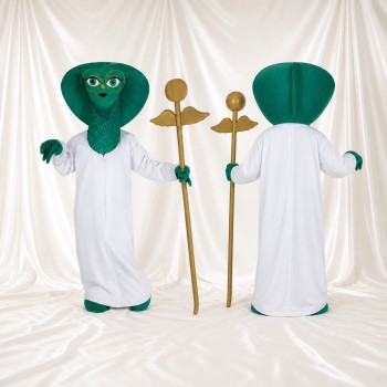 Snake Mascot Costume Full Body for Adults Events