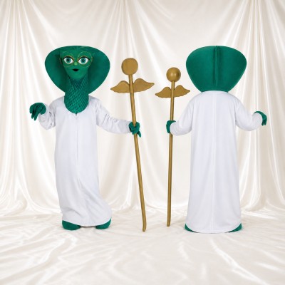 Snake Mascot Costume Full Body for Adults Events