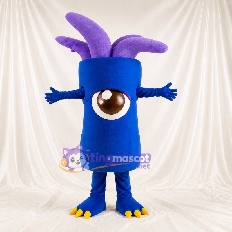 Monster Mascot Costume Full Body for Adults Tech Events