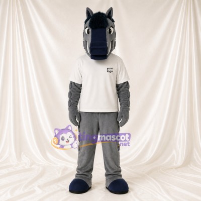 Horse Mascot Costume Full Body for Adults School Events