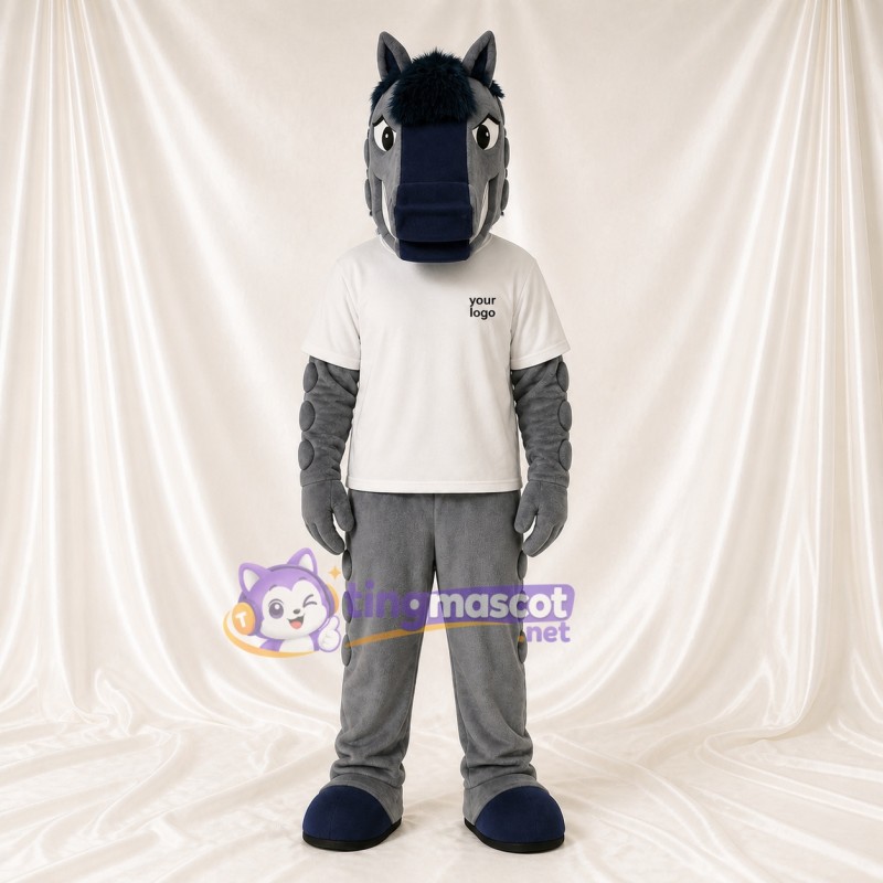Horse Mascot Costume Full Body for Adults School Events