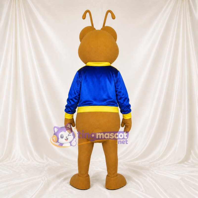 Brown Ant Mascot Costume Full Body for Adults School Events