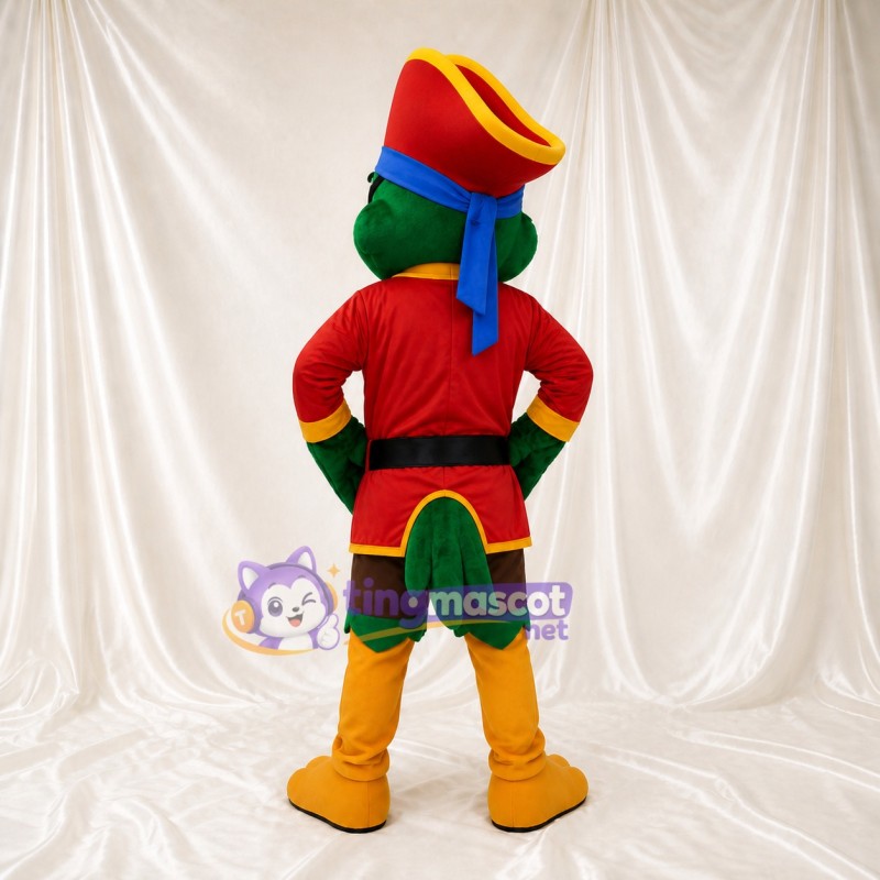 Green Parrot Mascot Costume Full Body for Adults Outdoor Events