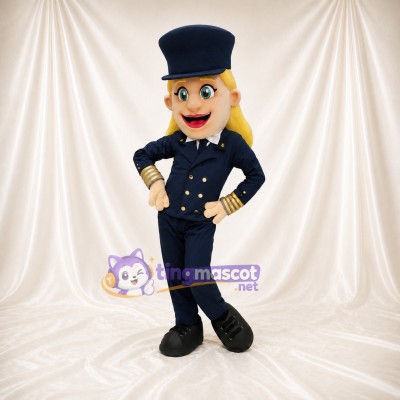 Police Officer Mascot Costume Full Body for Adults Events